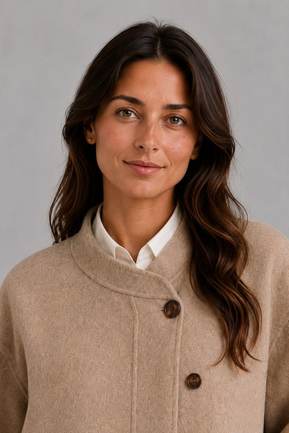 Button Front Fleece Jacket