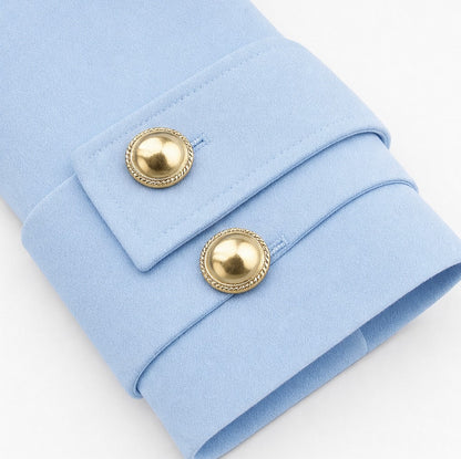 Double Breasted Midi Blazer Dress