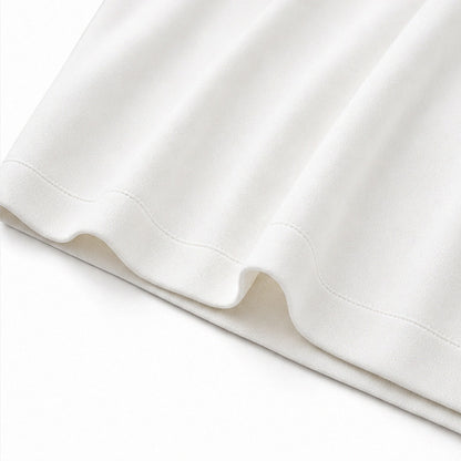Fitted Boat Neck Midi Dress