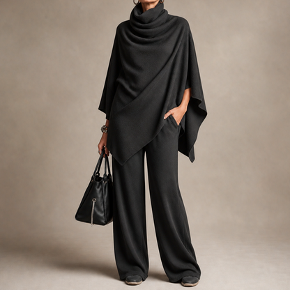 Knit Cowl Drape Matching Set