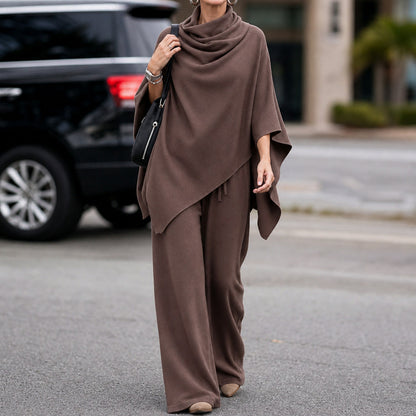 Knit Cowl Drape Matching Set
