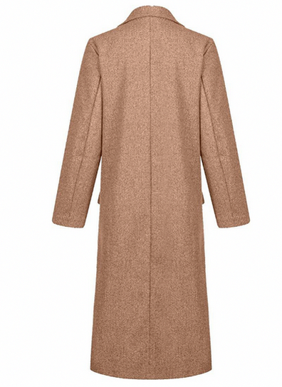 Long Sleeve Double Breasted Trench Coat