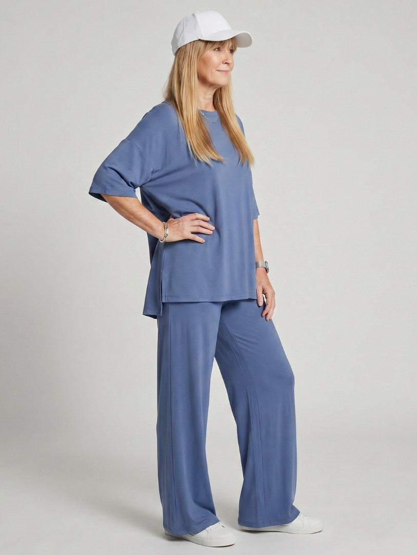 Oversized Short Sleeve Pants Set