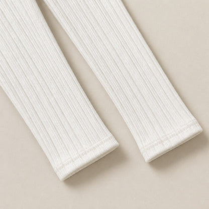 Ribbed Long Sleeve Ruched Maxi Dress