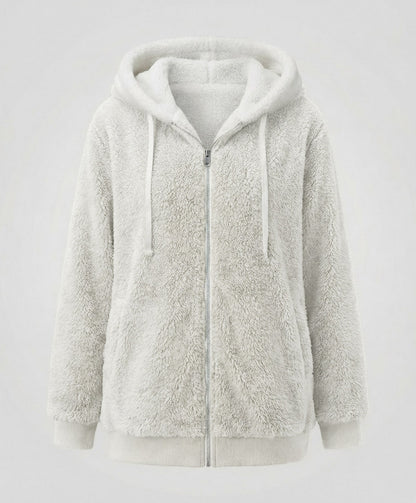 Sherpa Lined Fleece Hooded Jacket