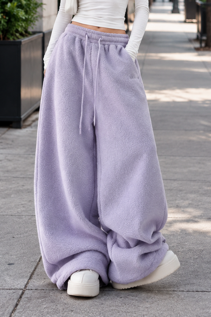 Sherpa Wide Leg Pants