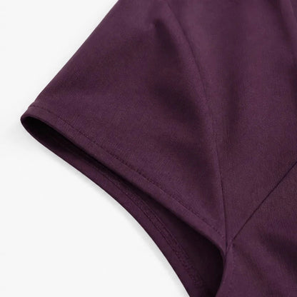 Square Neck Cap Sleeve Maxi Dress