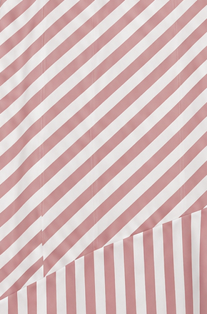 Striped One Shoulder Maxi Dress
